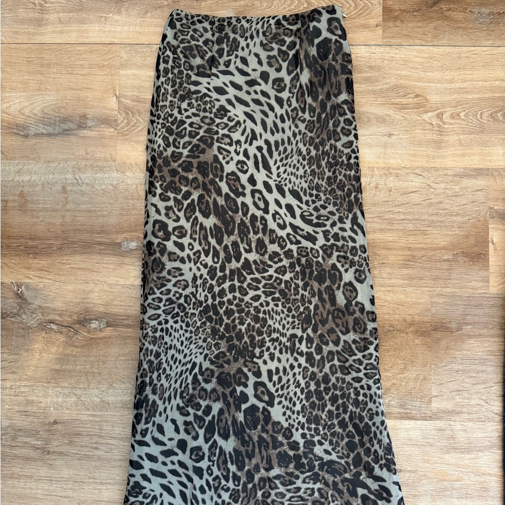 Princess Polly Leopard Maxi Skirt - Picture 4 of 8